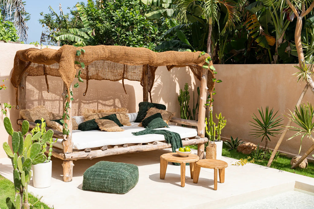 De Coco Shade Driehoekig- Naturel - 350x350