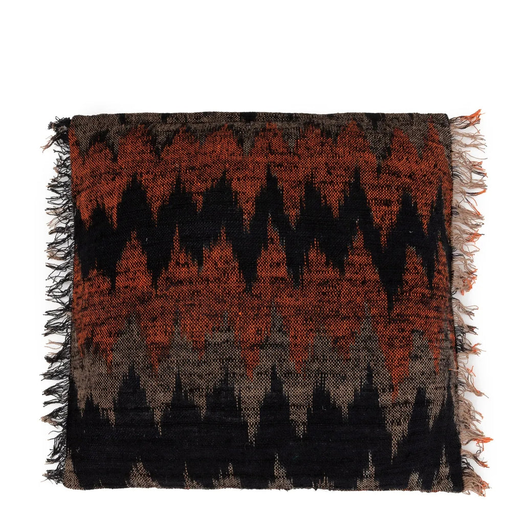 De Oh My Gee Kussenhoes - Zwart Oranje - 60x60